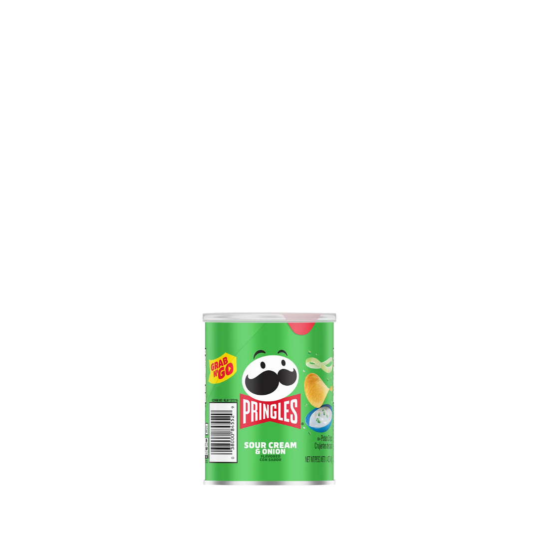 Pringles Potato Crisp Chips 40g x 12 (Sour Cream and Onion)