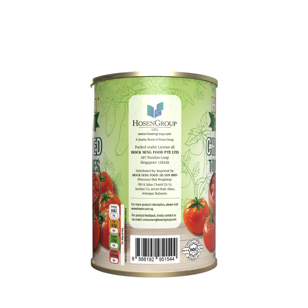 Hosen Select Chopped Tomato 400g