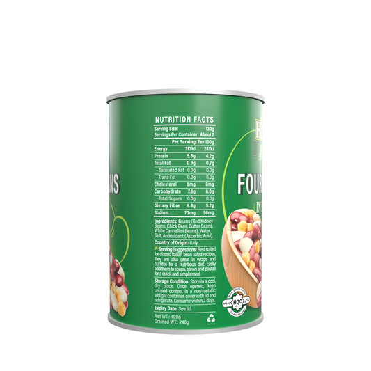 Hosen Select Four Beans in Brine (Italy) 400g
