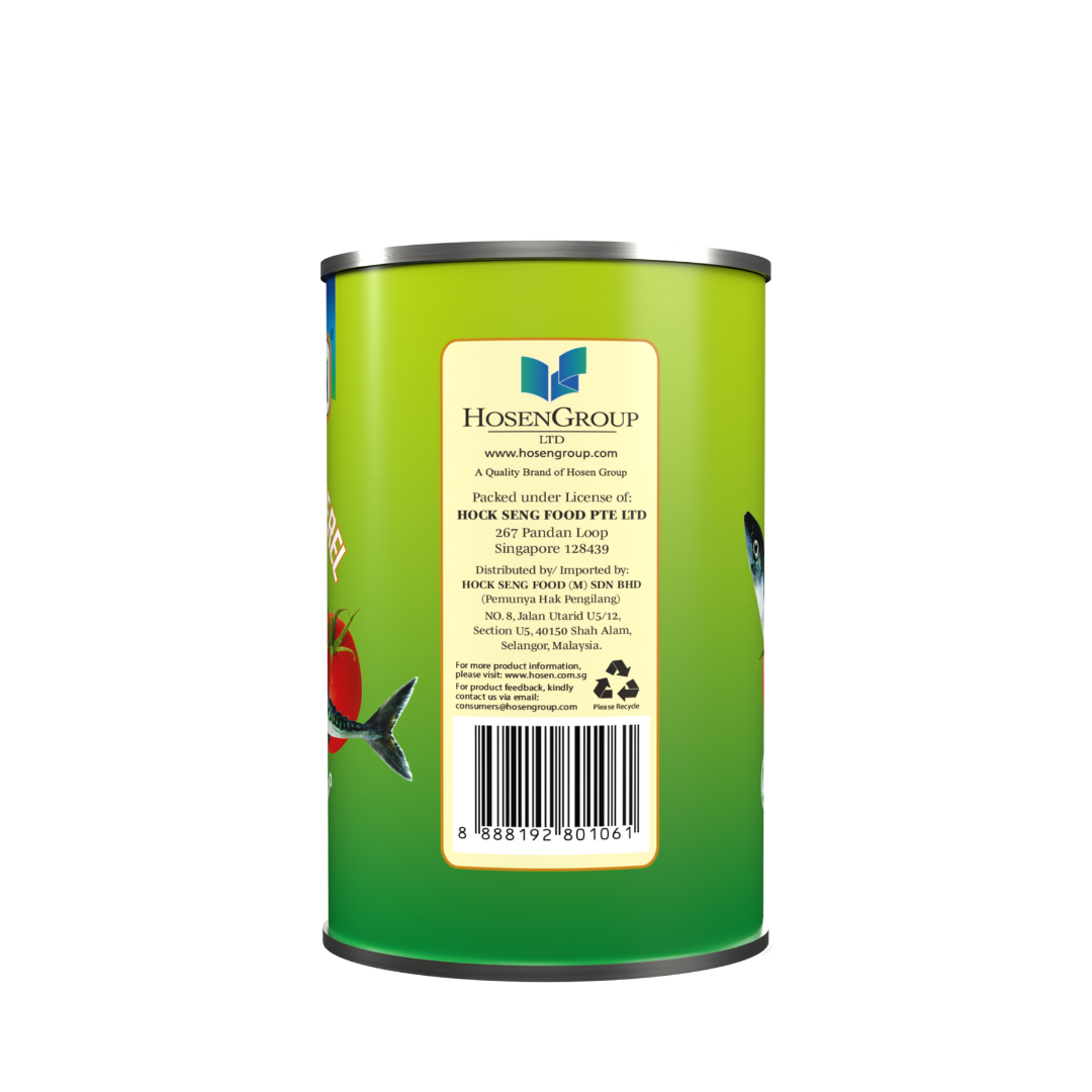 Hosen Mackerel in Tomato Sauce 425g