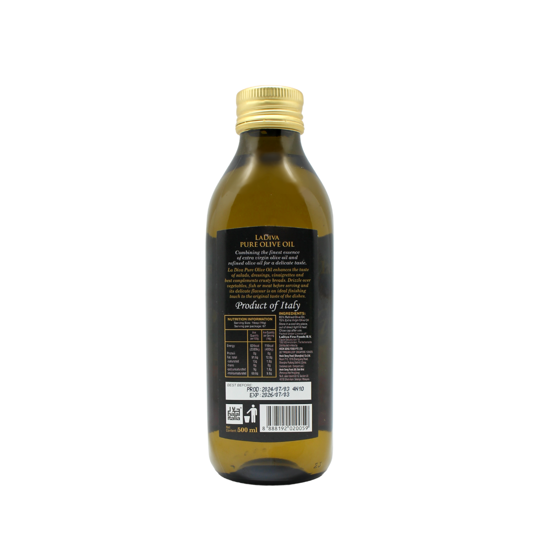 LaDiva Pure Olive Oil 500ml