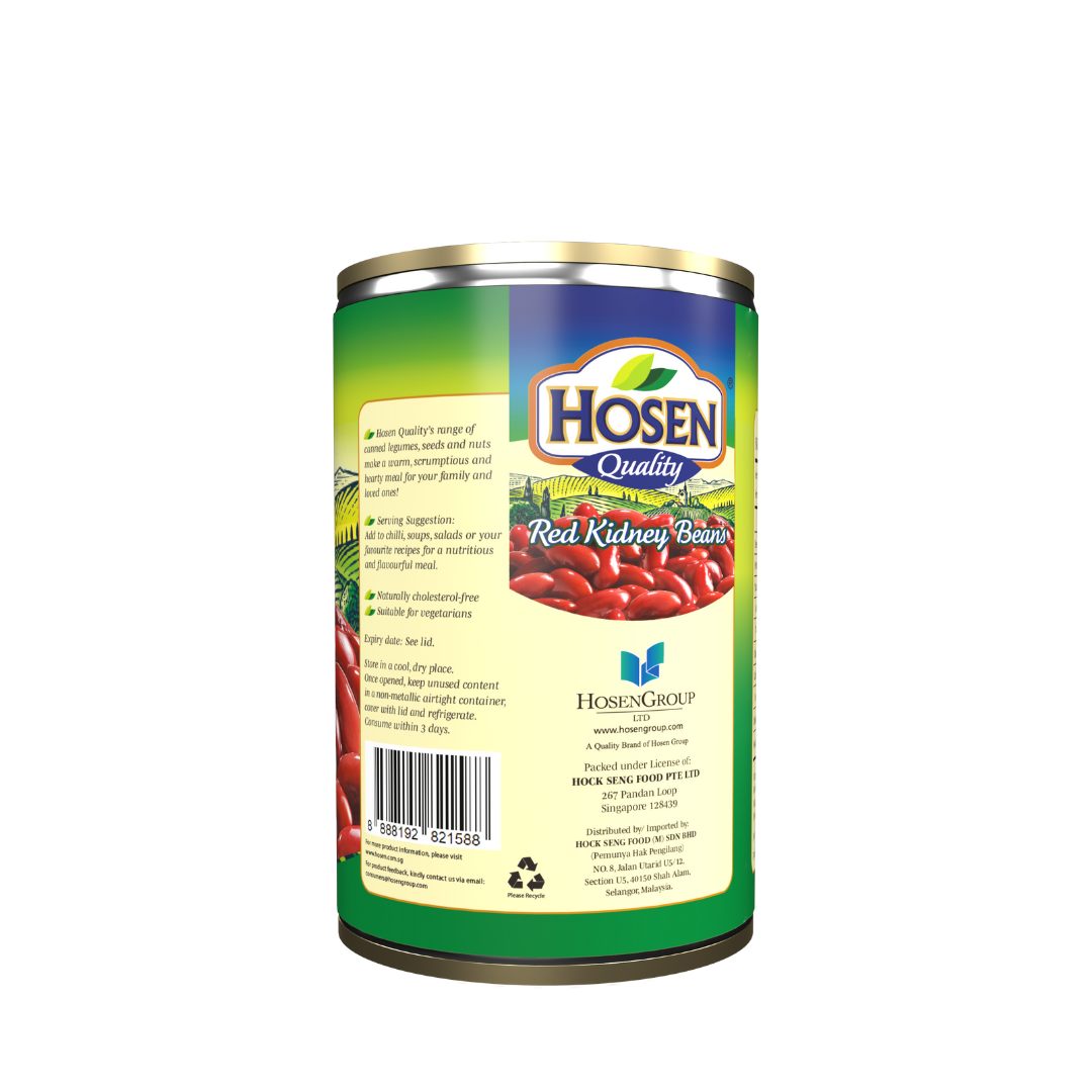 Hosen Red Kidney Beans in Brine 425g