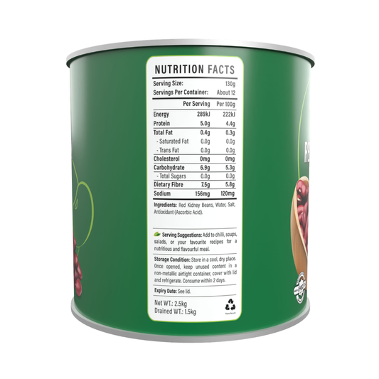Hosen Select Red Kidney Beans in Brine (Italy) 2.5kg