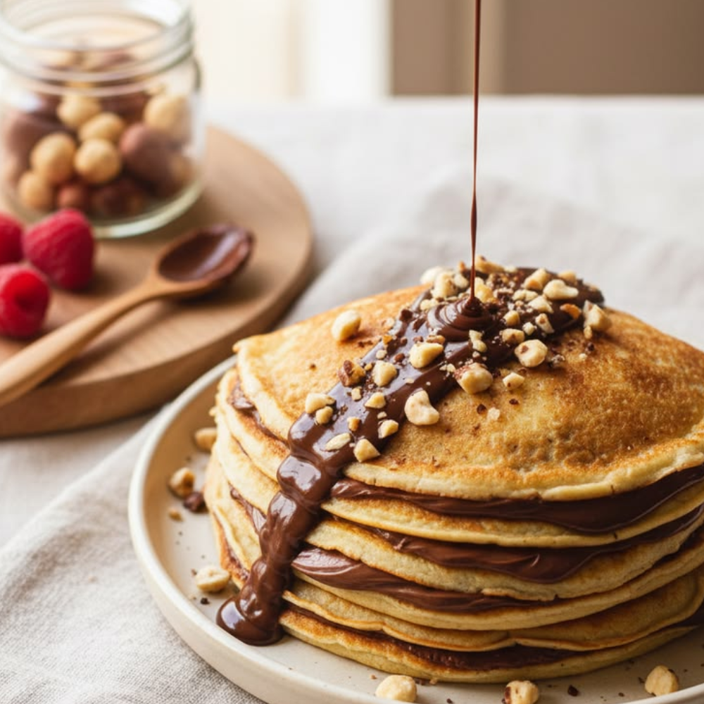 Hazelnut Spread with Cocoa Crepe
