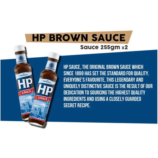 HP Sauce Original British Brown Sauce 255g (EXP: Jan 2026)