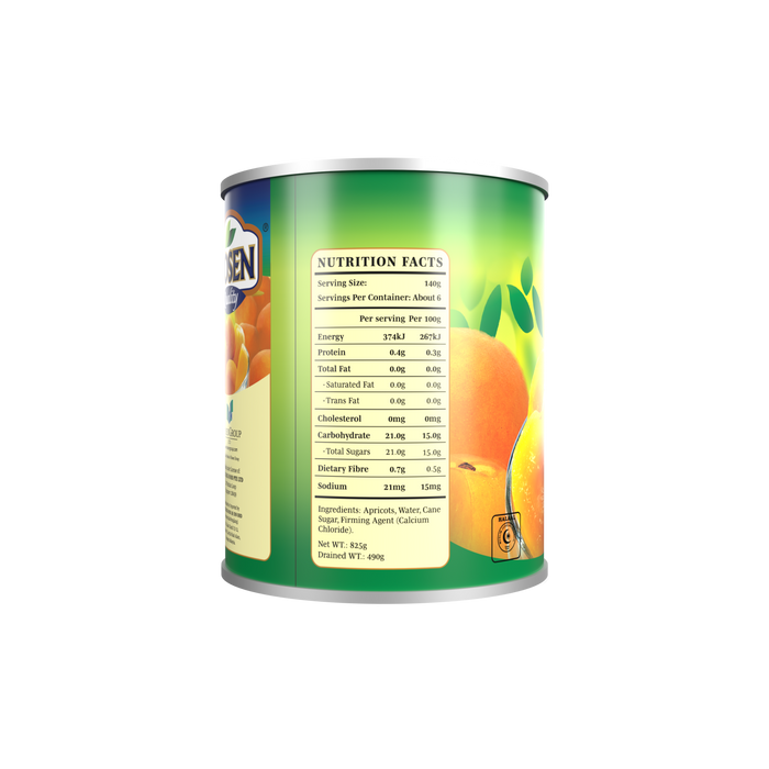 Hosen Apricots Halves 825g