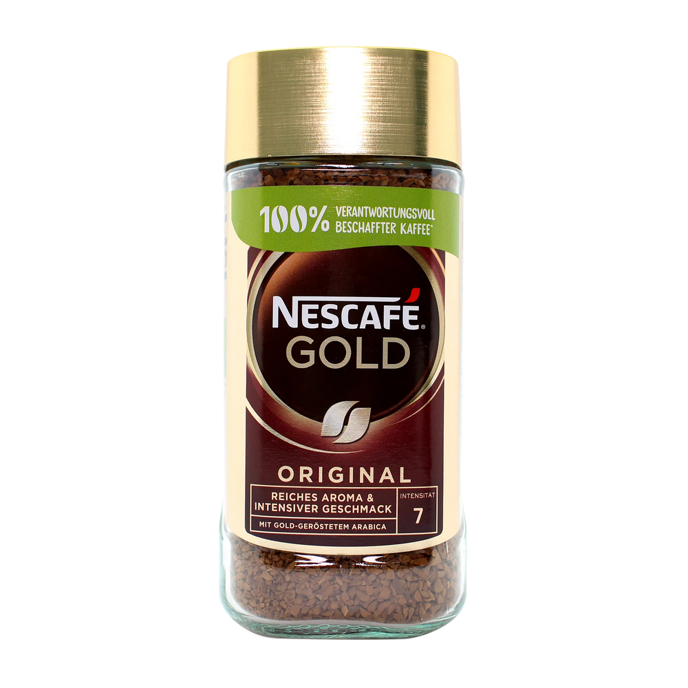 Nescafe Gold Blend Instant Soluble Coffee 200g | Intensity: 7 | Imported from Europe