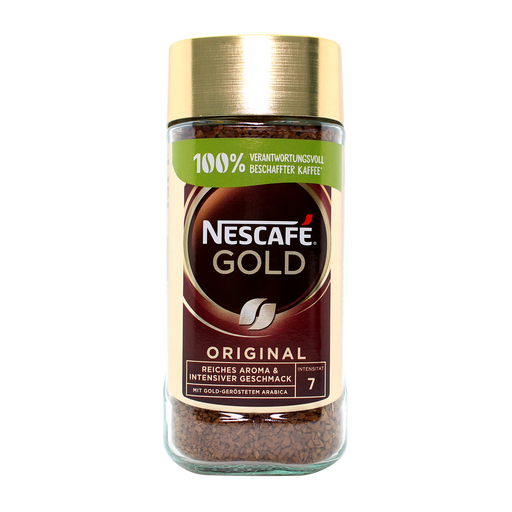 Nescafe Gold Blend Instant Soluble Coffee 200g | Intensity: 7 | Imported from Europe