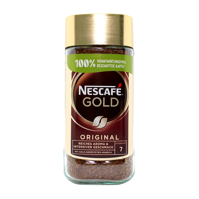 Nescafe Gold Blend Instant Soluble Coffee 200g | Intensity: 7 | Imported from Europe