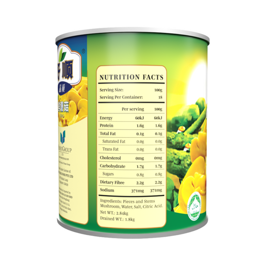 Hosen Mushroom Sliced 2.84kg