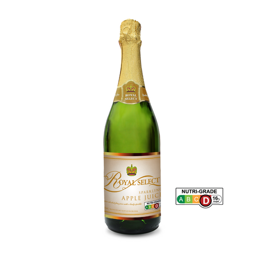Royal Select Apple Sparkling Juice 750ml (Carton of 12 Bottles)
