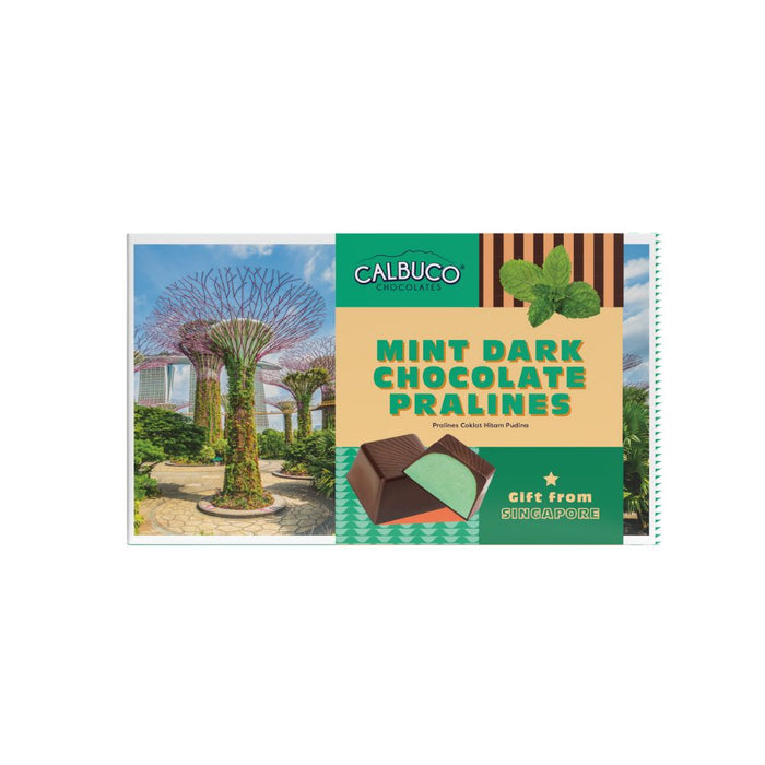 Calbuco Mint Dark Chocolate Pralines 120g
