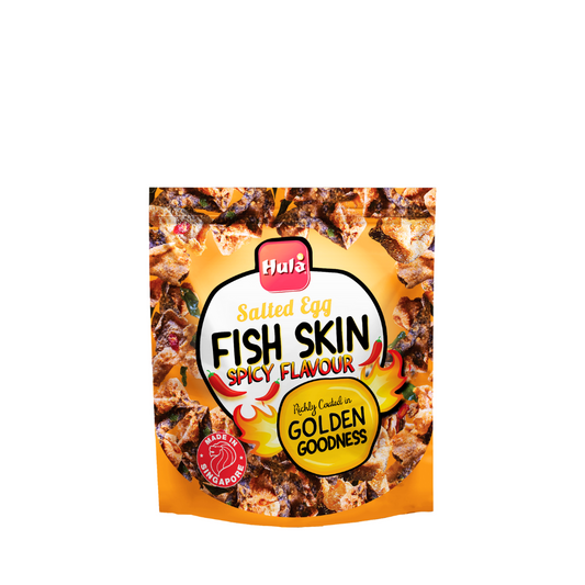 Hula Salted Egg Fish Skin (Spicy) 100g / 200g