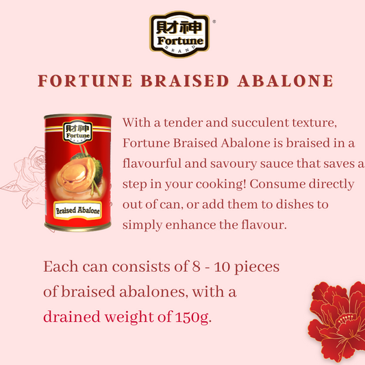 [Carton Deal] Fortune Braised Abalone 425g (10P)