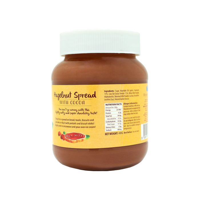 Highway Hazelnut Spread with Cocoa 400g