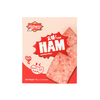 Highway Ham Luncheon Meat 5's x 40g (Ready-to-Eat)