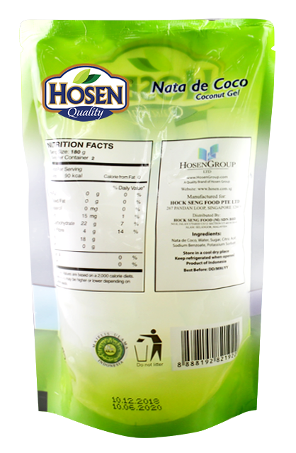 Hosen Nata de Coco Original 360g (Exp: April 2026)