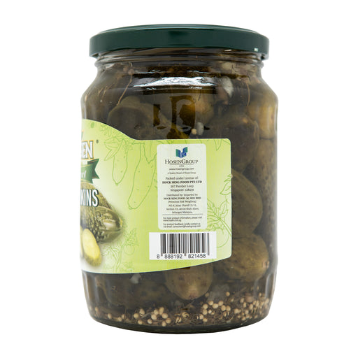 Hosen Select Gherkins (Cornichons) 680g (Exp: Nov 2027)