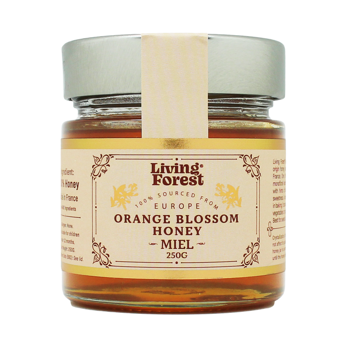 Living Forest 100% Orange Blossom Honey 250g