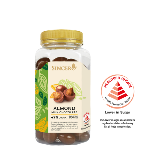 Sincero Milk Chocolate Almond (BOT) 380g