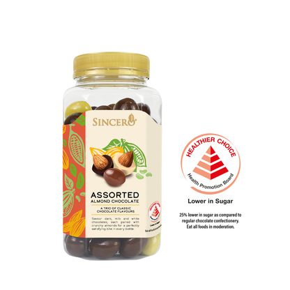 Sincero Assorted Chocolate Almond (BOT) 380g
