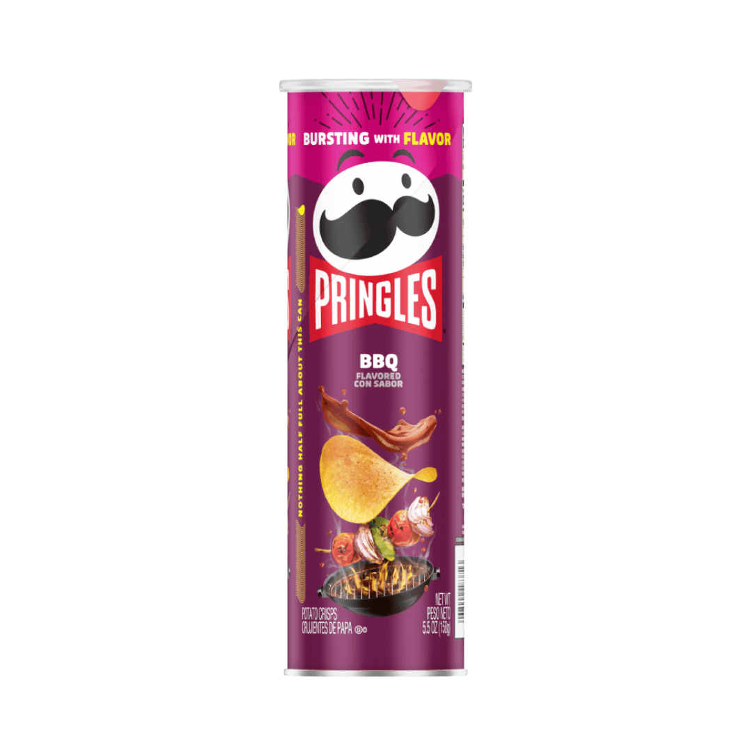 Pringles Potato Crisp Chips 158g (BBQ)