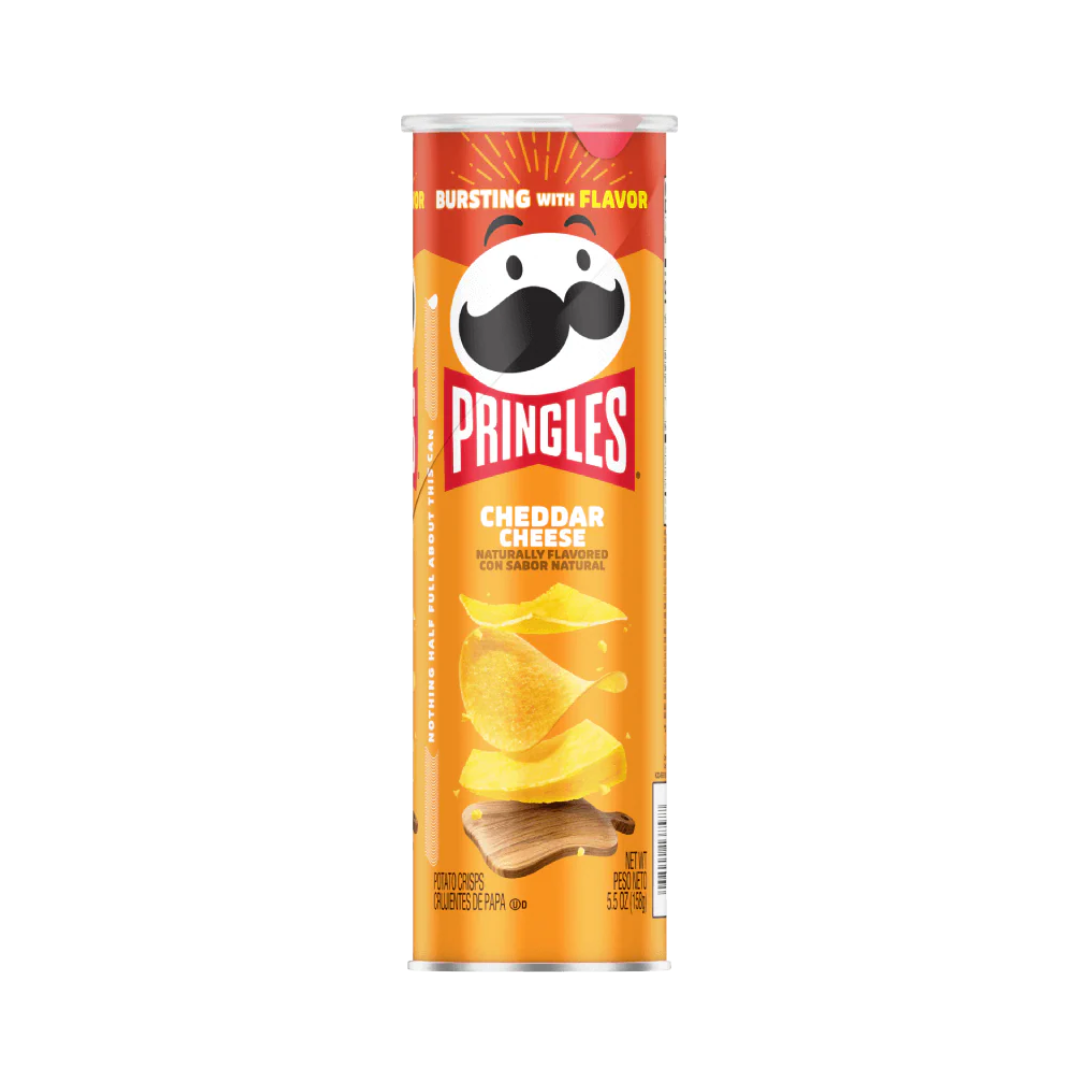 Pringles Potato Crisp Chips 158g (Cheddar Cheese)