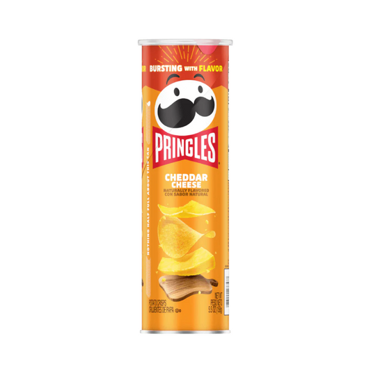 Pringles Potato Crisp Chips 158g (Cheddar Cheese)