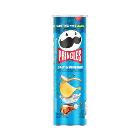 Pringles Potato Crisp Chips 158g (Salt and Vinegar)