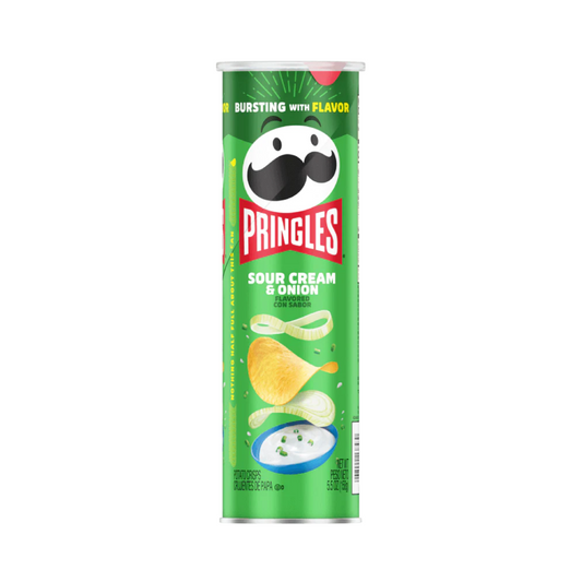 Pringles Potato Crisp Chips 158g (Sour Cream and Onion)