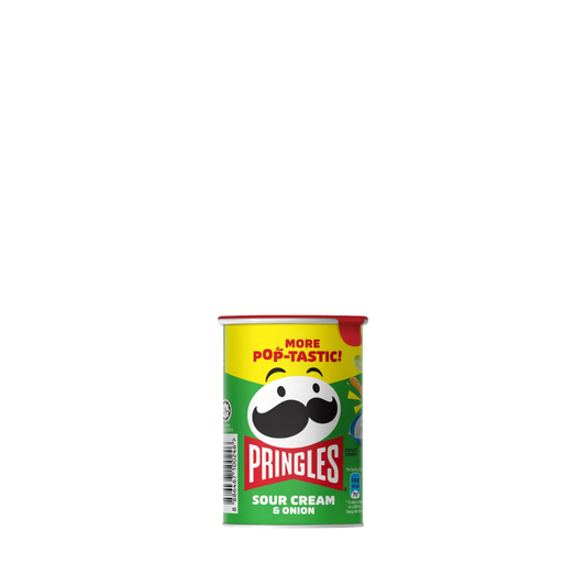 Pringles Potato Crisp Chips 42g x 12 (Sour Cream & Onion)