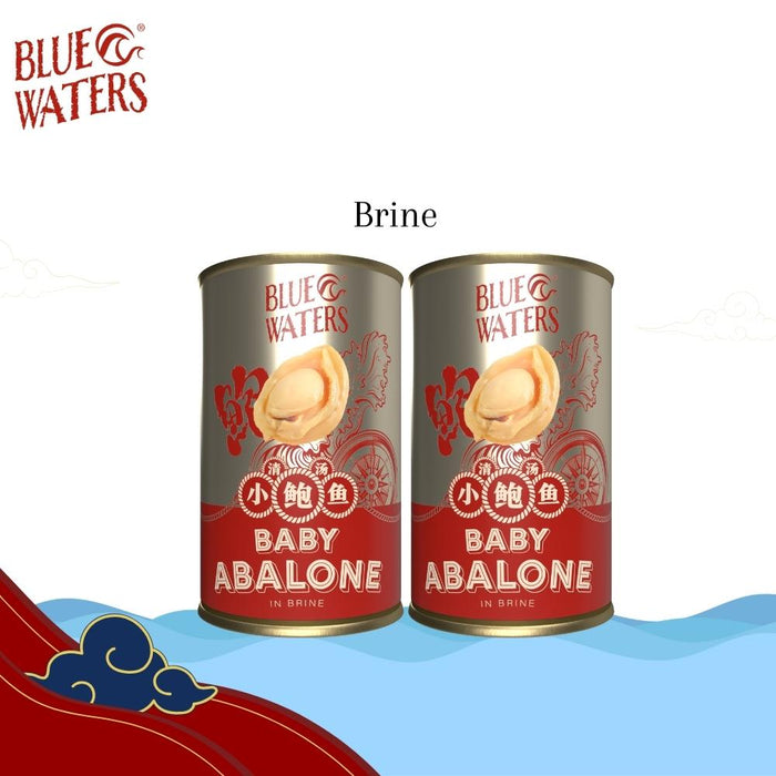 Blue Waters Baby Abalone in Brine or Braised Sauce 425g (10P, DW: 80g)