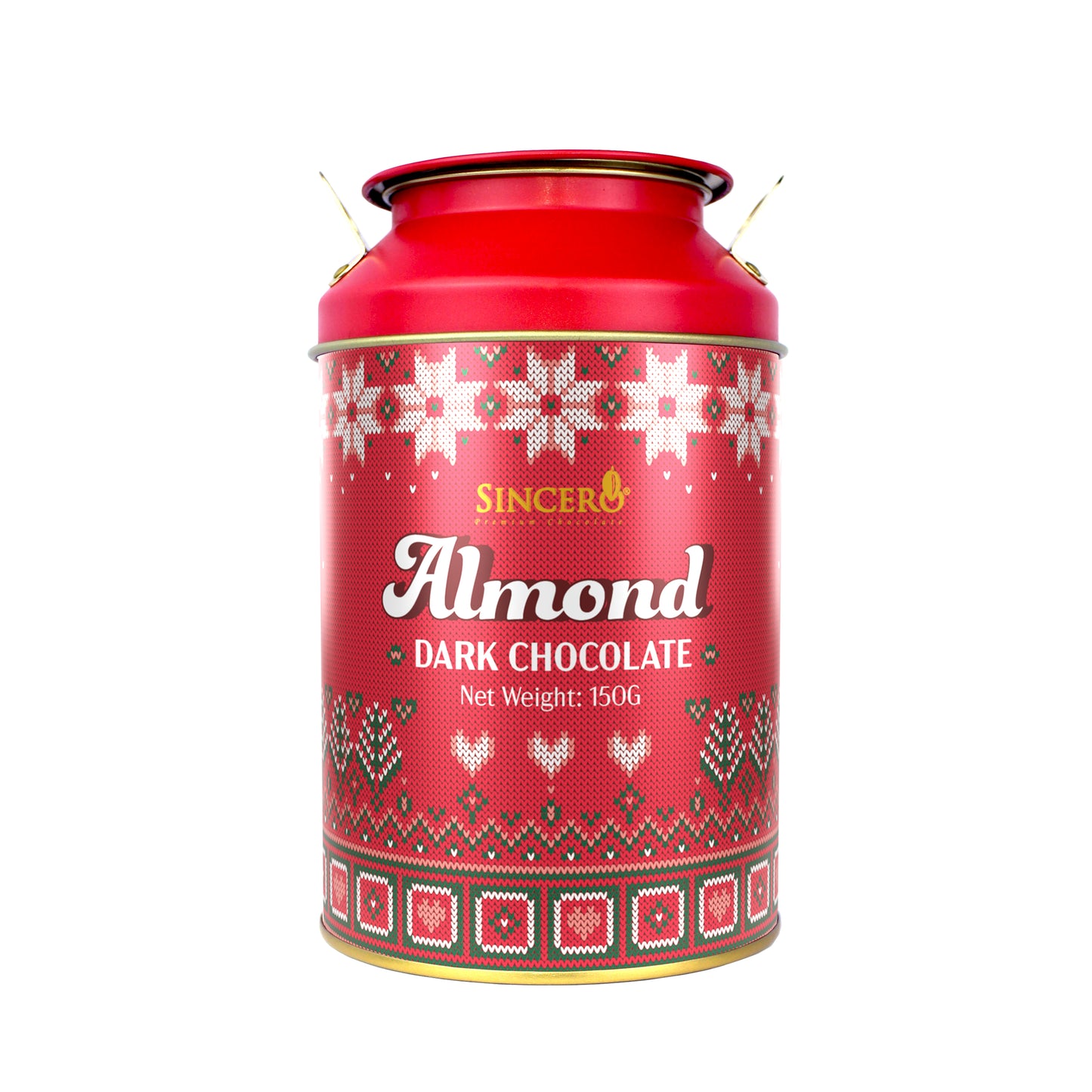 Sincero Dark Chocolate Festive Milk Tin 150g x 2