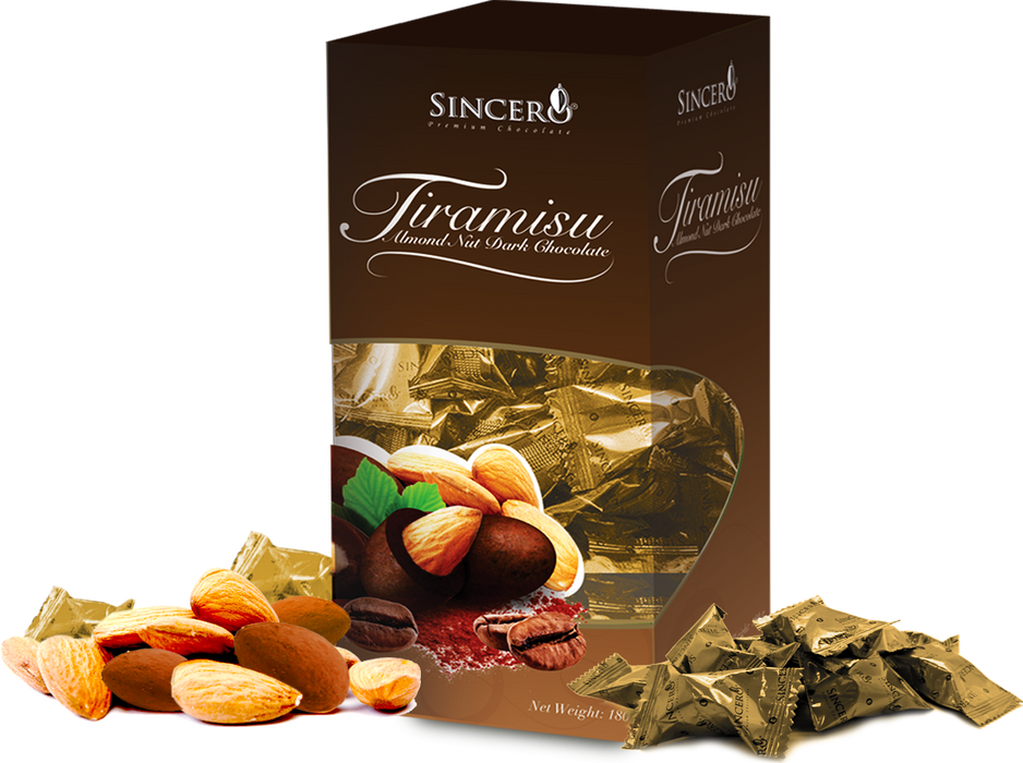 Sincero Chocolate Tiramisu Almond (Tower Box)