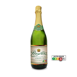 Royal Select White Grape Sparkling Juice 750ml (Carton of 12 Bottles)