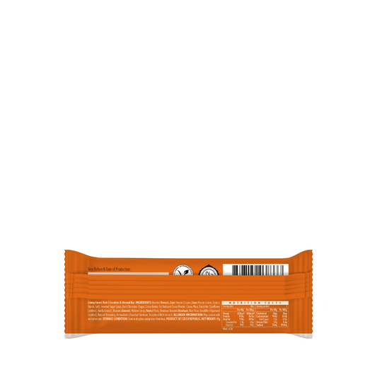 Living Forest Dark Chocolate & Almond Bar 40g
