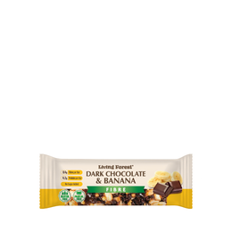 Living Forest Dark Chocolate & Banana Bar 35g