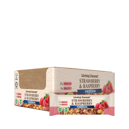 Living Forest Strawberry & Raspberry Bar 35g