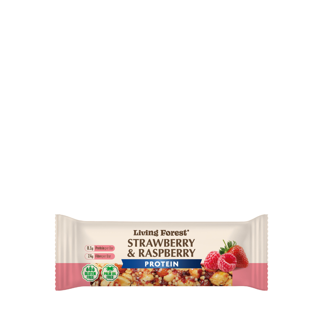 Living Forest Strawberry & Raspberry Bar 35g