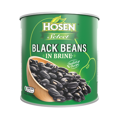 Hosen Select Black Beans in Brine (Italy) 2.5kg