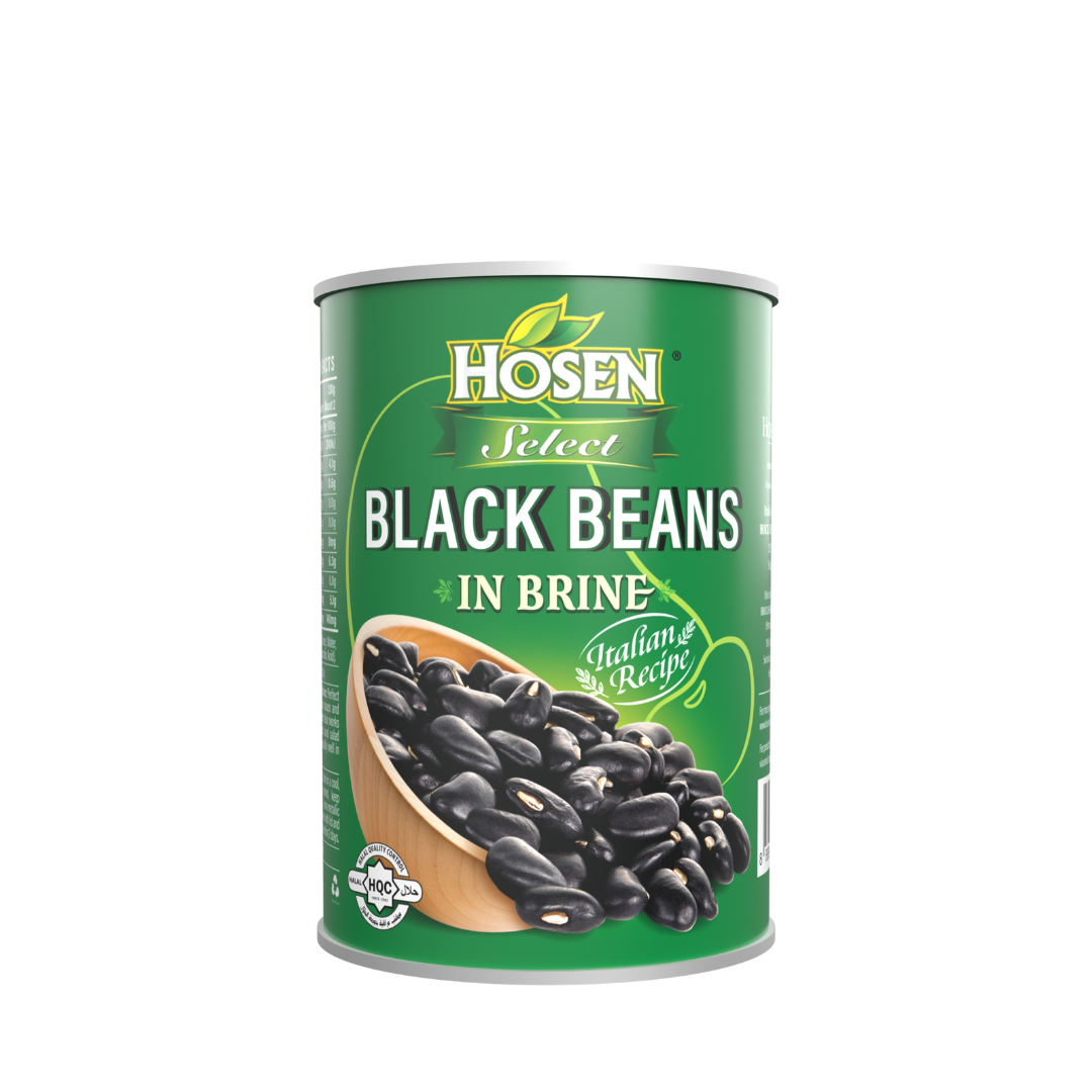 Hosen Select Black Beans in Brine (Italy) 400g