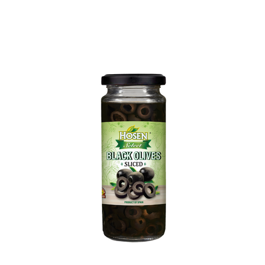 Hosen Select Black Olives Sliced 345g