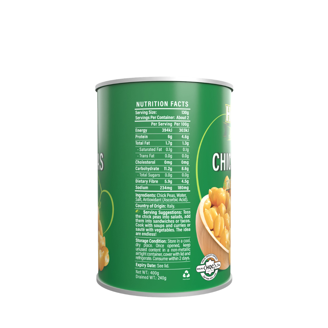 Hosen Select Chick Peas in Brine (Italy) 400g