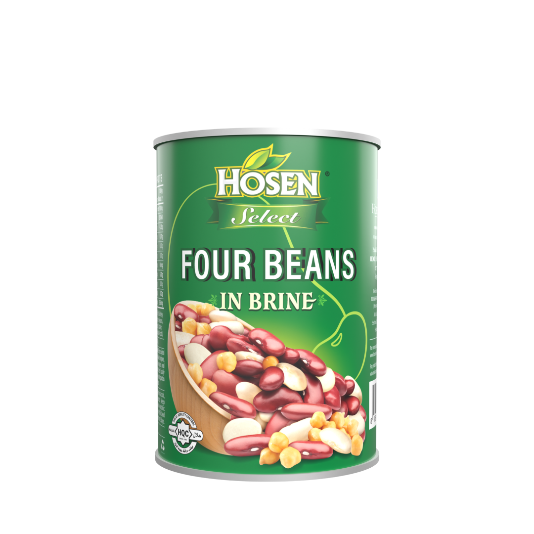Hosen Select Four Beans in Brine (Italy) 400g