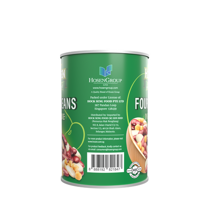 Hosen Select Four Beans in Brine (Italy) 400g