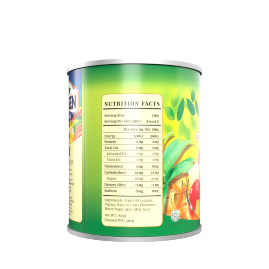 Hosen Fruit Cocktail in Syrup (Fiesta) 836g