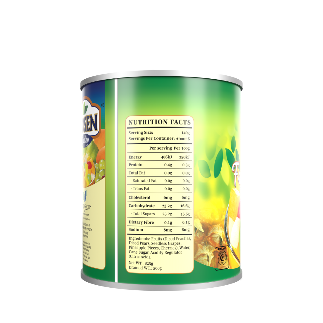 Hosen Fruit Cocktail in Syrup (Signature) 825g