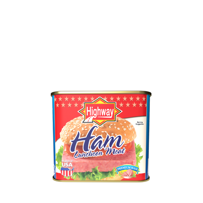 Highway USA Premium Ham Luncheon Meat 340g