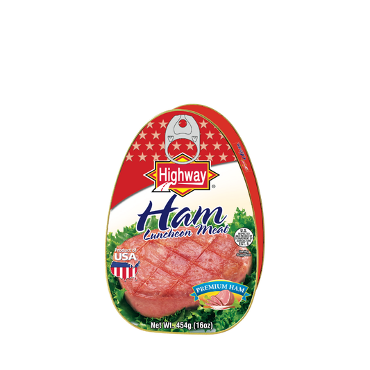 Highway USA Premium Ham Luncheon Meat 454g