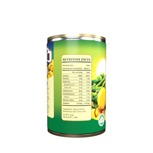 Hosen Whole Button Mushroom 425g